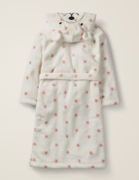 Novelty Dressing Gown - Chalky Pink Stars Bear Novelty Dressing Gown - Chalky Pink Stars Bear