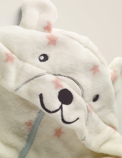 Novelty Dressing Gown - Chalky Pink Stars Bear Novelty Dressing Gown - Chalky Pink Stars Bear