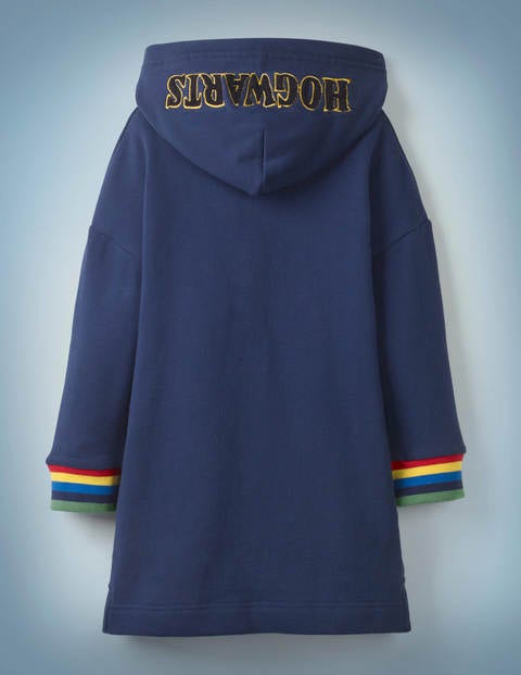 Hogwarts Hooded Sweat - College Blue Hogwarts Hooded Sweat - College Blue