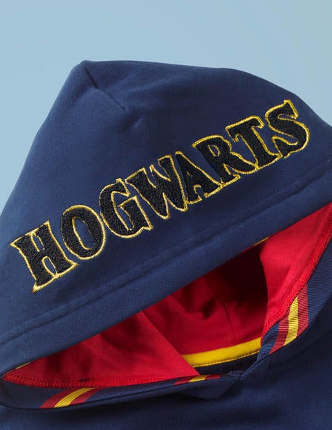 Hogwarts Hooded Sweat - College Blue Hogwarts Hooded Sweat - College Blue