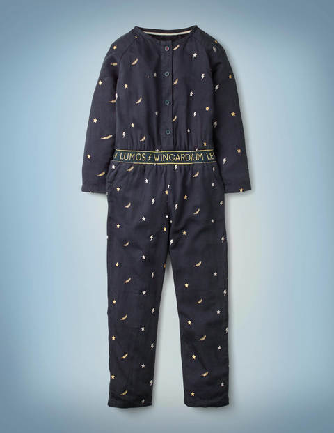 Wingardium Leviosa Jumpsuit - Midnight Blue Wingardium Leviosa Jumpsuit - Midnight Blue