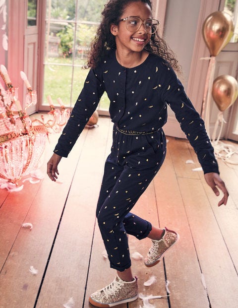 Wingardium Leviosa Jumpsuit - Midnight Blue Wingardium Leviosa Jumpsuit - Midnight Blue