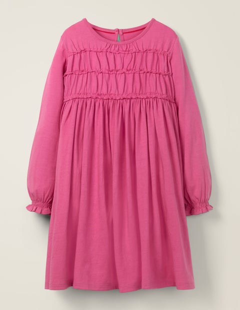Everyday Ruffle Dress - Ruby Pink Everyday Ruffle Dress - Ruby Pink