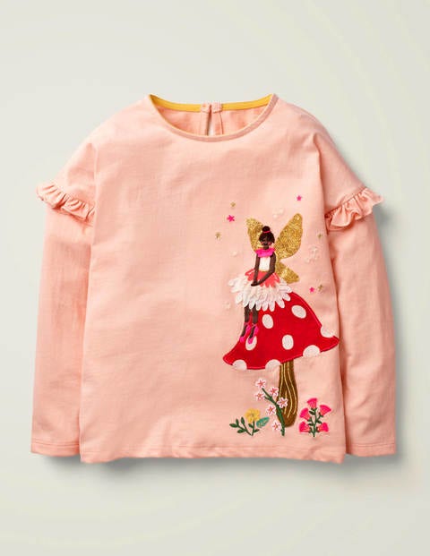 Fairy Appliqué T-Shirt - Provence Dusty Pink Fairy Fairy Appliqué T-Shirt - Provence Dusty Pink Fairy