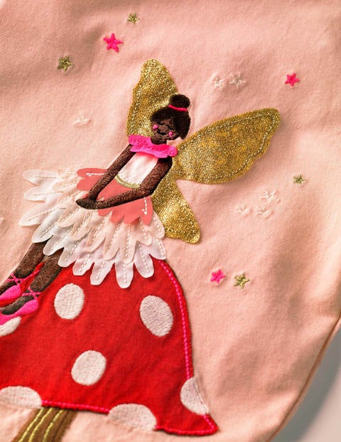 Fairy Appliqué T-Shirt - Provence Dusty Pink Fairy Fairy Appliqué T-Shirt - Provence Dusty Pink Fairy