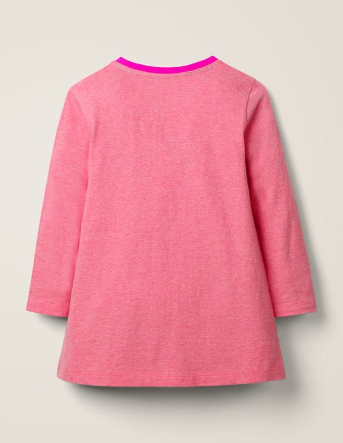 Flocked Pets Tunic - Chalky Pink Marl Dog Flocked Pets Tunic - Chalky Pink Marl Dog