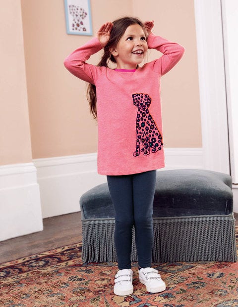 Flocked Pets Tunic - Chalky Pink Marl Dog Flocked Pets Tunic - Chalky Pink Marl Dog
