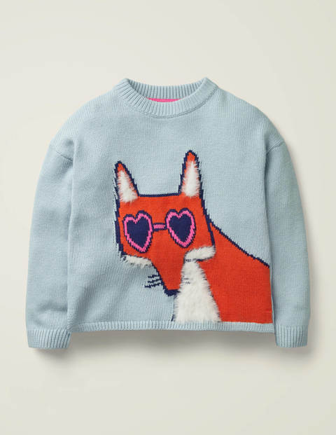 Fun Animal Jumper - Cloudburst Blue Fox