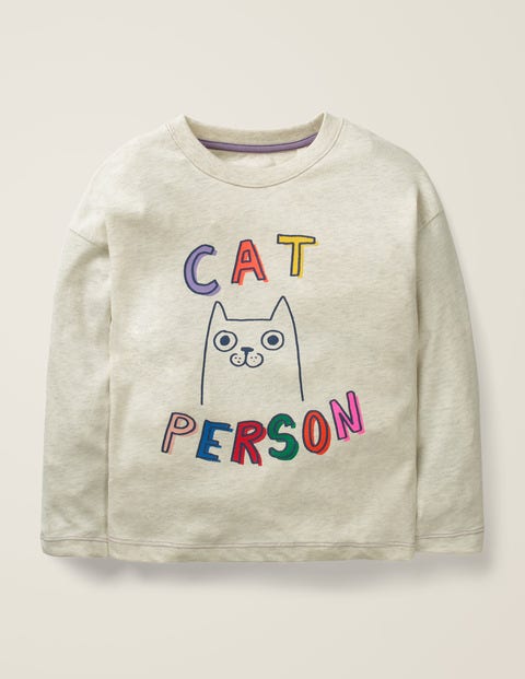 T-Shirt Pet Person - Chat avoine chiné T-Shirt Pet Person - Chat avoine chiné
