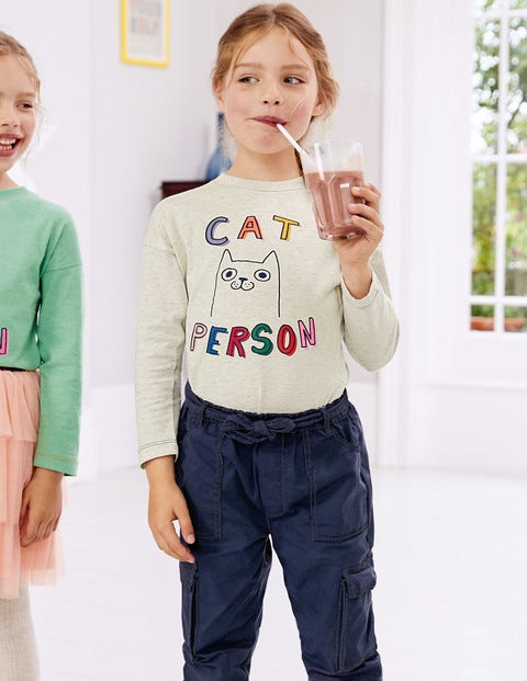 T-Shirt Pet Person - Chat avoine chiné T-Shirt Pet Person - Chat avoine chiné