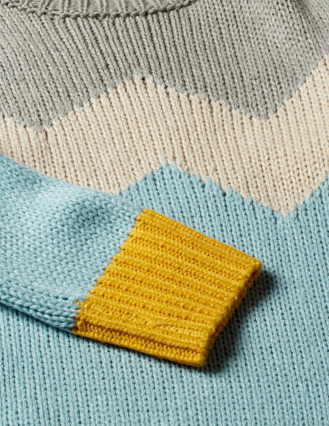 Rollkragenpullover - Wolkenblau Rollkragenpullover - Wolkenblau