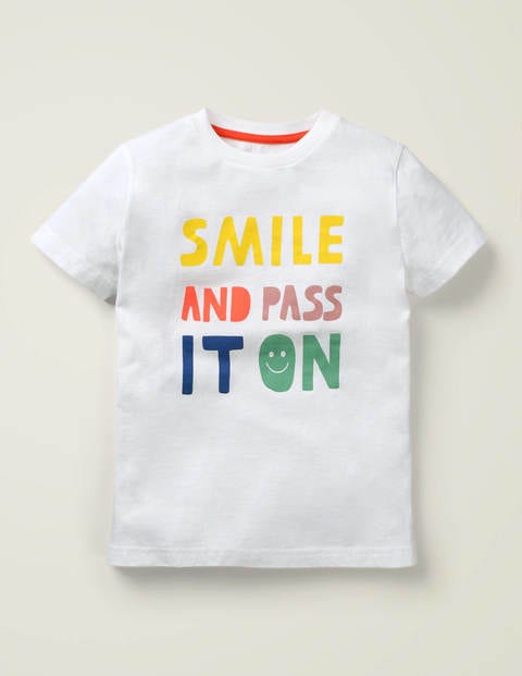 Smile Charity T-shirt - White Smile Charity T-shirt - White