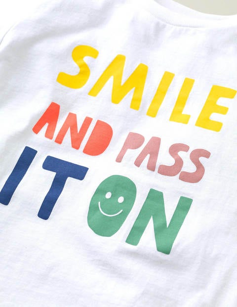Smile Charity T-shirt - White Smile Charity T-shirt - White