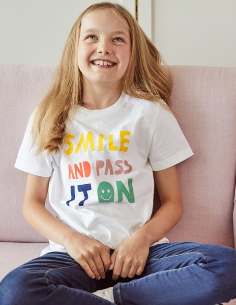 Smile Charity T-shirt - White Smile Charity T-shirt - White