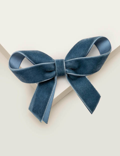 Party Bow Hair Clips - Whisper Blue Party Bow Hair Clips - Whisper Blue