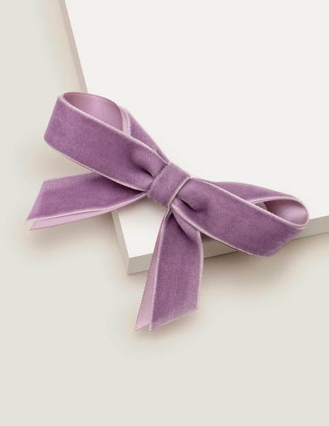 Party Bow Hair Clips - Cool Violet Party Bow Hair Clips - Cool Violet