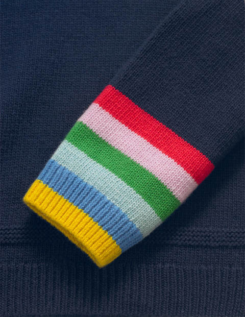Textured Knit Jumper - College Navy Textured Knit Jumper - College Navy