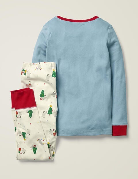 Cosy Long John Pyjamas - Multi Penguins Cosy Long John Pyjamas - Multi Penguins