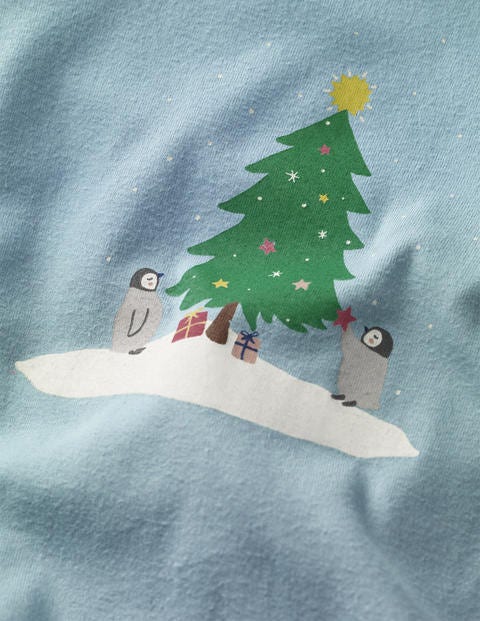 Cosy Long John Pyjamas - Multi Penguins Cosy Long John Pyjamas - Multi Penguins
