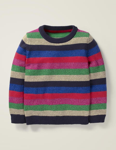 Pull De Noël - Rayures arc-en-ciel lurex Pull De Noël - Rayures arc-en-ciel lurex