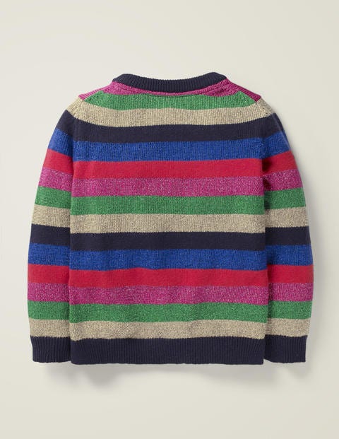 Pull De Noël - Rayures arc-en-ciel lurex Pull De Noël - Rayures arc-en-ciel lurex