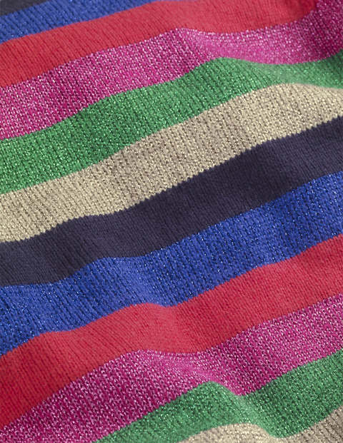 Pull De Noël - Rayures arc-en-ciel lurex Pull De Noël - Rayures arc-en-ciel lurex