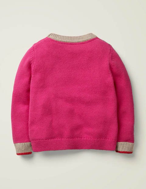 Pull De Noël - Renne rose sorbet Pull De Noël - Renne rose sorbet