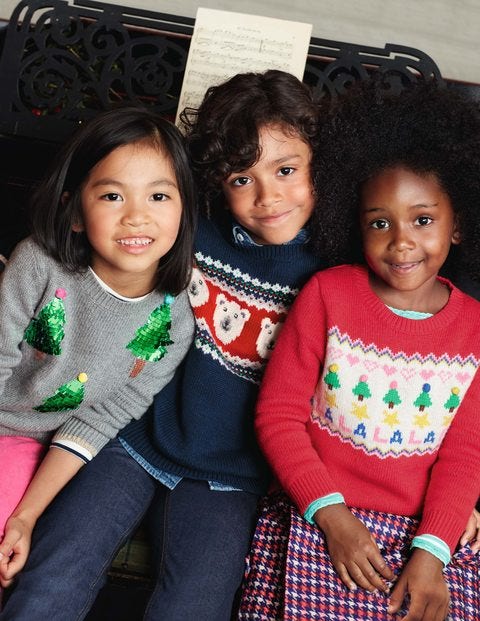 Pull De Noël - Motif Falalala rouge Poppadew Pull De Noël - Motif Falalala rouge Poppadew
