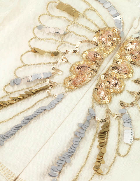 Festive Tulle Party Dress - Ivory Angel Festive Tulle Party Dress - Ivory Angel