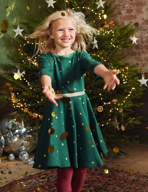 Robe Patineuse À Pois - Pois vert tilleul Robe Patineuse À Pois - Pois vert tilleul