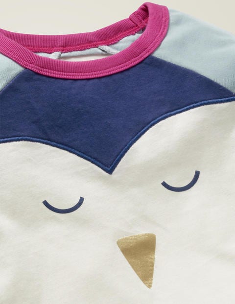Cosy Novelty Pyjama Set - Ivory/Starboard Blue Penguin Cosy Novelty Pyjama Set - Ivory/Starboard Blue Penguin