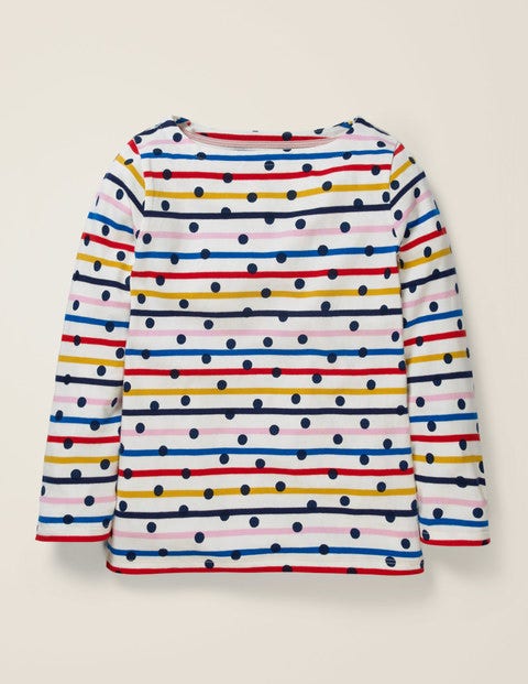 Everyday Breton - Rainbow Stripe/Navy Spot Everyday Breton - Rainbow Stripe/Navy Spot