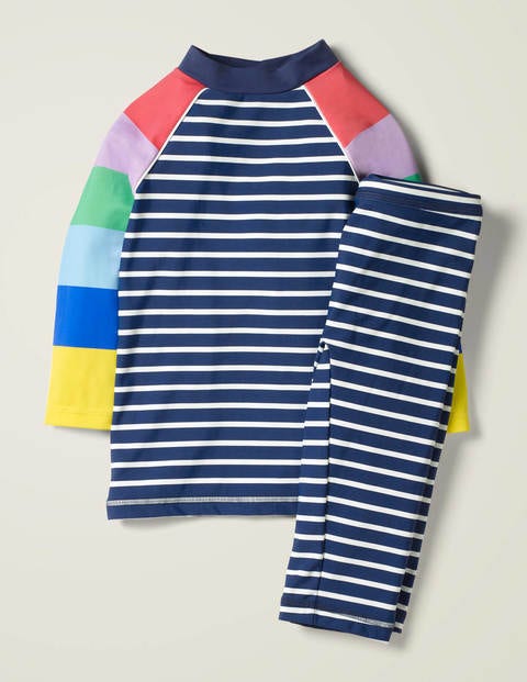 Fun Surf Set - Blue/Rainbow Stripes Fun Surf Set - Blue/Rainbow Stripes