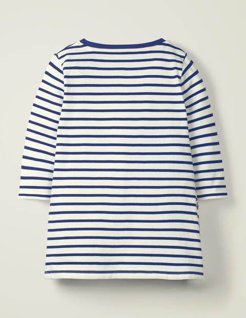 Appliqué Pet Tunic - College Navy/Ivory Cats Appliqué Pet Tunic - College Navy/Ivory Cats