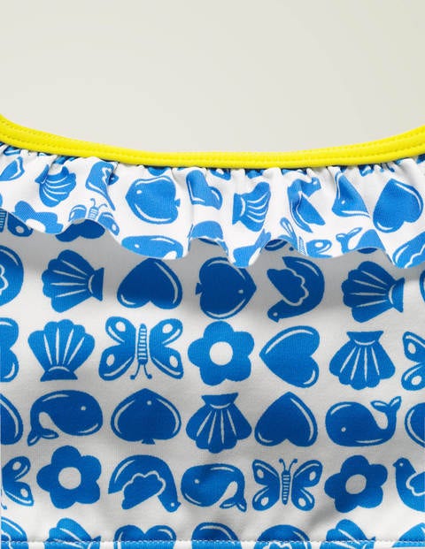Halterneck Bikini Set - Blue Oasis Maritime Geo Halterneck Bikini Set - Blue Oasis Maritime Geo