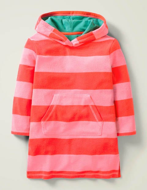 Robe De Plage Rayée En éponge Rose Pastèquerose Limonade