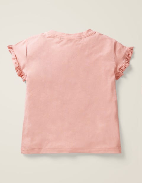 Frill Wrap Sleeve Top - Boto Pink Frill Wrap Sleeve Top - Boto Pink