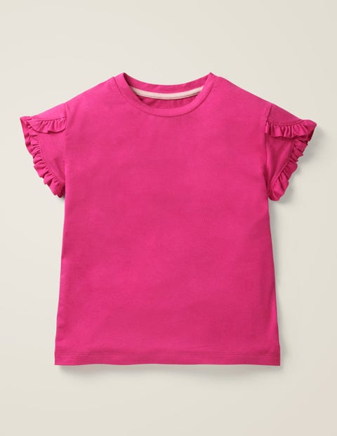 Frill Wrap Sleeve Top - Pink Yarrow Frill Wrap Sleeve Top - Pink Yarrow