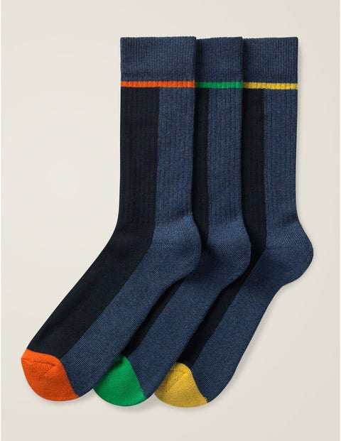 Chunky Weekend Socks - Pop Stripe Pack Chunky Weekend Socks - Pop Stripe Pack