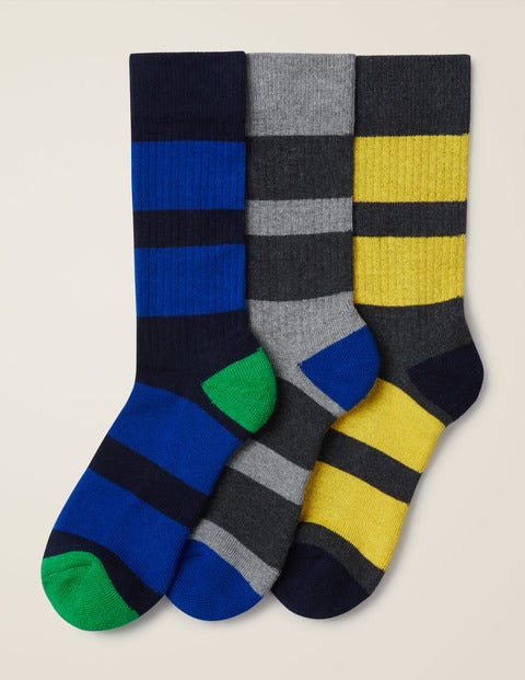 Chunky Weekend Socks - Wide Stripe Pack Chunky Weekend Socks - Wide Stripe Pack