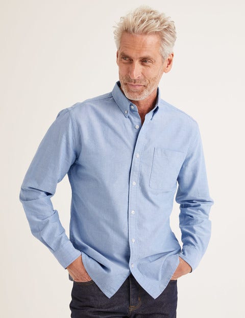Oxford Shirt - Blue Oxford Shirt - Blue