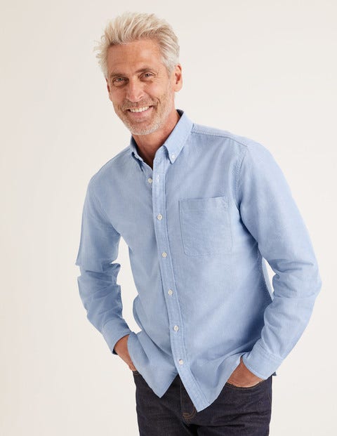 Oxford Shirt - Blue Oxford Shirt - Blue