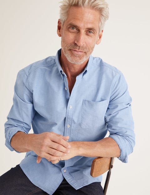 Oxford Shirt - Blue Oxford Shirt - Blue