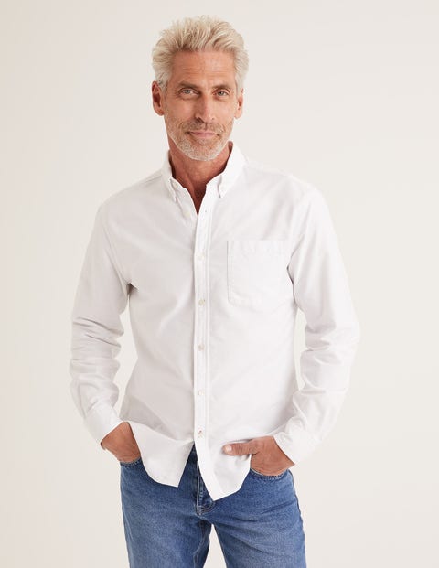 Oxford Shirt - White Oxford Shirt - White