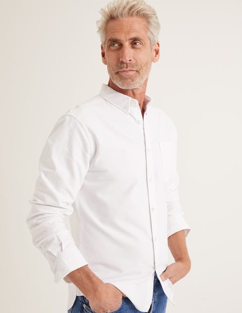 Oxford Shirt - White Oxford Shirt - White