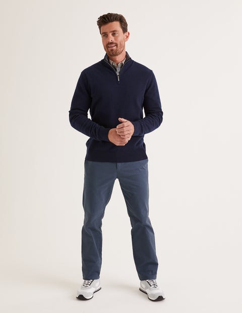 Original Straight Leg Chinos - Steel Blue Original Straight Leg Chinos - Steel Blue