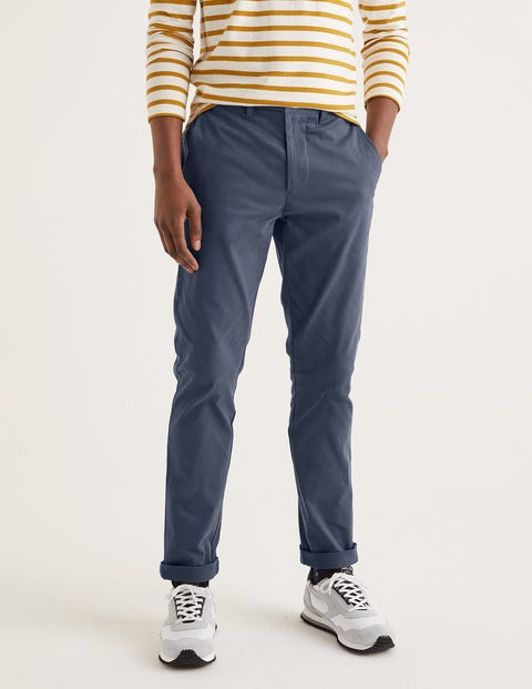 Original Slim Leg Chinos - Steel Blue Original Slim Leg Chinos - Steel Blue