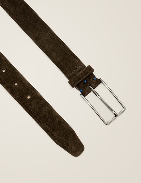 Suede Belt - Brown Suede Belt - Brown