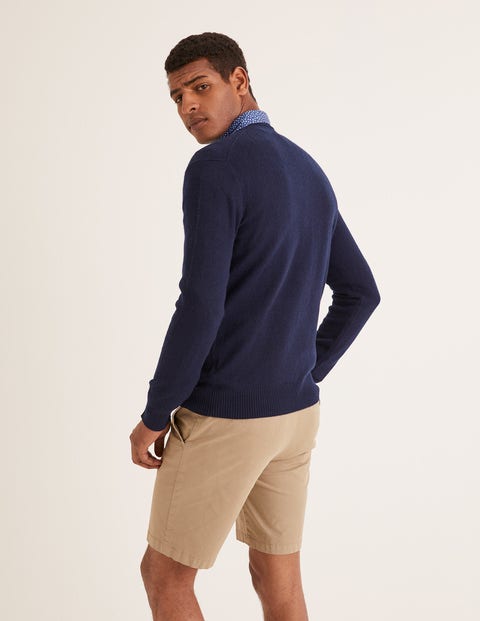 Cashmere Crew Neck - Navy Cashmere Crew Neck - Navy