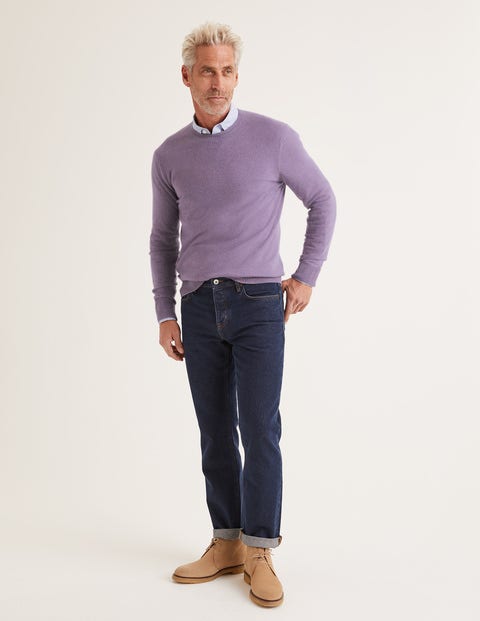 Cashmere Crew Neck - Pale Purple Cashmere Crew Neck - Pale Purple